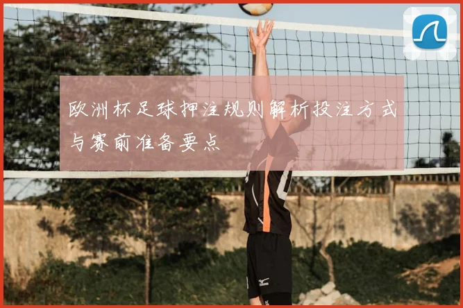 欧洲杯足球押注规则解析投注方式与赛前准备要点